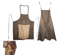 Tablier avec poche secrète - Tablier amusant créatif pour homme - Surprise dans la poche - Cadeau humoristique - Tablier de barbecue lavable avec pénis caché - Tablier de cuisine amusant - Costume