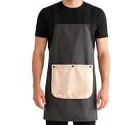 Tablier avec serviette intégrée - Avec poche imperméable Tablier à boutons,Tablier de cuisine pour chef de cuisine | pour pâtisserie, peinture, nettoyage, jardinage, barbecue, restauration, maison