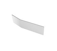 Tablier bain douche Bastille installation en niche blanc mat