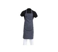 Tablier Bavette Avec Poche Whites Rayé Marine Et Blanc Whites Chefs Clothing Multicolore
