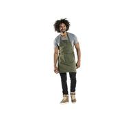 Tablier Bavette Mixte Nordic Base Vert Denim 70 x 75 cm - Materiel CHR Pro