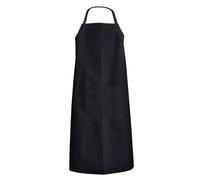 Tablier bavette poche hauteur réglable CELERI NOIR - LMA LEBEURRE - 7040-U