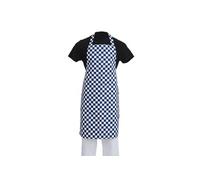 Tablier Bavette Whites Carreaux Bleus Et Blancs Whites Chefs Clothing