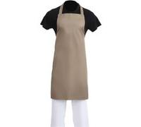 Tablier Bavette Whites Polyester Coton Marron Clair Whites Chefs Clothing