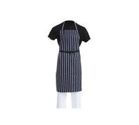 Tablier Bavette Whites Rayé Marine Et Blanc Whites Chefs Clothing Blanc G