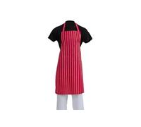 Tablier Bavette Whites Rayé Rouge Et Blanc Whites Chefs Clothing