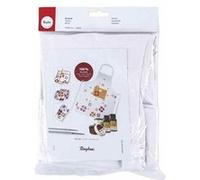 Tablier blanc en coton 95 x 70 cm Blanc G