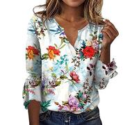 Tablier Blouse Femme Tops Femmes Manches Longues Chemise Manche Extra Longue Chemisier Blanc Dentelle Femme Chemise Bleu Clair Chemise à Carreaux Femme Chemise Robe en Jean Tee Shirt Femme