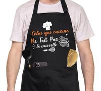 Tablier "Celui qui cuisine ne fait pas la vaisselle" Vendos85