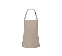 Tablier court Ã bavette Karlowsky Basic Beige TU