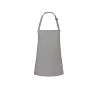 Tablier court Ã bavette Karlowsky Basic Gris TU