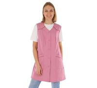 Tablier court uni sans manches 7/8 - Violet - 50