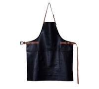 Tablier cuir foncé