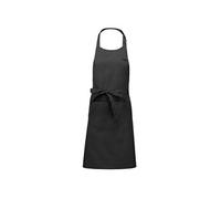 Tablier Cuisine Anthracite Polycoton Avec Poche