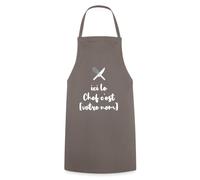 Tablier Cuisine Barbecue Personnalisé Ici Le Chef C'est avec Nom