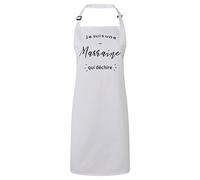 Tablier Cuisine Premium Blanc Je Suis Une Marraine Qui Dechire Famille Amis
