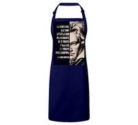 Tablier Cuisine Premium Navy La Musique Est Une Révélation Citation Inspirante célébrité Art Beethoven Musique