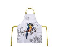 Tablier d'activités enfant en coton enduit Perroquet par