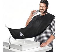 Tablier de barbe pour homme - Bavoir attrape-rasage avec ventouses
