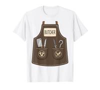 Tablier de Boucher Amusant et Cool T-Shirt