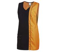 Tablier de casulette pour femme (I = 36-42, noir/orange)