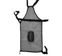Tablier de chèvre - 64 x 36 cm - Tablier de chèvre anti-reproduction | Arrêtez l'élevage de chèvres | Outil agricole, accessoire pour animaux de compagnie, vaches, chevaux, sangle réglable pour