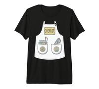 Tablier de chimiste drôle pour Professeur de Science, Costume d'halloween T-Shirt Haut de Gamme