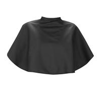 Tablier de coiffeur - Robes de coiffeur noires | Couverture professionnelle courte de coupe de cheveux, cape de maquillage réglable, équipement de salon de coiffure, barber labber pour coloration des