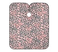 Tablier De Coiffure Tache Léopard Cool, Cape De Coupe De Cheveux Professionnel Tablier Pliable Cape De Cheveux Pour Enfants Coiffure Couper