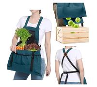 Tablier de Cueillette de Fruits de Grande Capacité avec Dégagement Rapide, Rangement Pratique Facile et Confortable pour le Jardin du Verger et Résistant à l'Usure