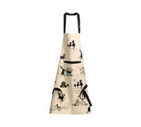 Tablier de cuisine 100% coton DUBOUT 3 Chats