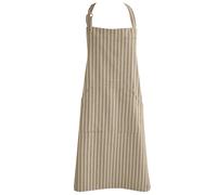 Tablier de cuisine 70x90 cm 100% coton LILI marron camel