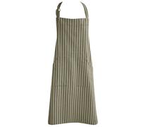 Tablier de cuisine 70x90 cm 100% coton LILI vert kaki
