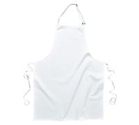 Tablier de cuisine à bavette Portwest Polycoton Blanc