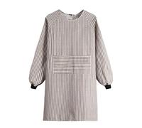 # Tablier de cuisine à manches longues en coton et lin pour adultes