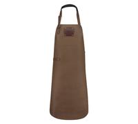 Tablier de cuisine artisanal cuir Buffalo Moka Witloft