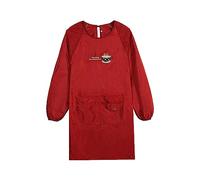 Tablier de Cuisine Blouse Adulte Manches Longues Tablier Oil Reverse Dressing Vêtements de Travail pour Homme Femme Sac de Rangement Petit Plastique, a, taille unique