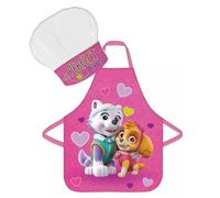 Tablier de cuisine enfant - Paw Patrol Perfect Team - 100% polyester - 1 tablier - 1 toque