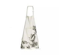 Tablier de cuisine FLEURI ISAM Coton Winkler motif floral Gris