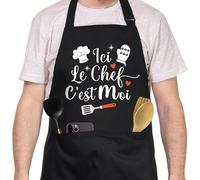 Tablier de cuisine "Ici le chef c'est moi" Vendos85