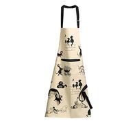 Tablier de cuisine 100% coton DUBOUT 3 Chats