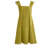 Tablier de cuisine japonais lin et coton 90x103 cm collection MATTIS vert jasmin