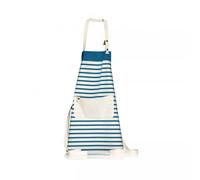 Tablier de cuisine NALOU Coton Winkler Ivoire / Bleu