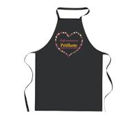 Tablier de Cuisine Noir Informaticienne Pétillante, toujours de bonne humeur | Coton 90 × 60 cm Cou Ajustable Nouage dans le Dos | Pâtisserie Barbecue Atelier | Idée Cadeau Fête des Pères Noël