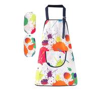 Tablier De Cuisine Pour Ajustable - Bavoir Avec Manches Enfant, Moderne, Tablier De Peinture Âge 2, 12 Artisanat Cuisson Repas Salle De Classe | Multipurpose Outdoor Indoor Utility, as in