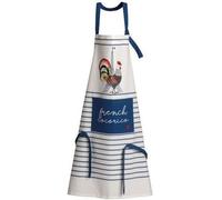Tablier de cuisine recyclé - WINKLER - French Cocorico - 72x85cm - écru
