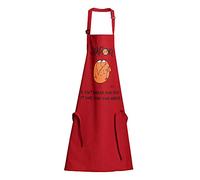 Tablier de cuisine Shadoks Glouton recyclé rouge 72 x 90 cm Winkler