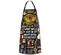 Tablier de cuisine The Shire Gift The Shire Tablier What Has It Got In Its Nasty Little Pockets Cadeaux de la Terre du Milieu, Qu'est-ce qu'il a eu UK1, taille unique