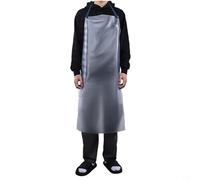 Tablier de cuisine transparent imperméable en PVC pour la cuisine et la pâtisserie, tablier de cuisine résistant à l'huile avec longue protection, durable et facile à nettoyer, pour la transformation