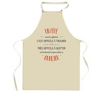Tablier de cuisine Un Pépé aussi génial | Cadeau Fête des Grands-Pères Papi Cuisinier Vêtement Blouse de protection Barbecue Jardinage Tablier de Travail Tâches ménagères